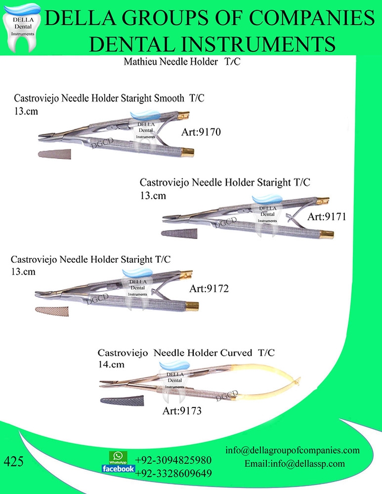 Mathieu Needle Holder TC